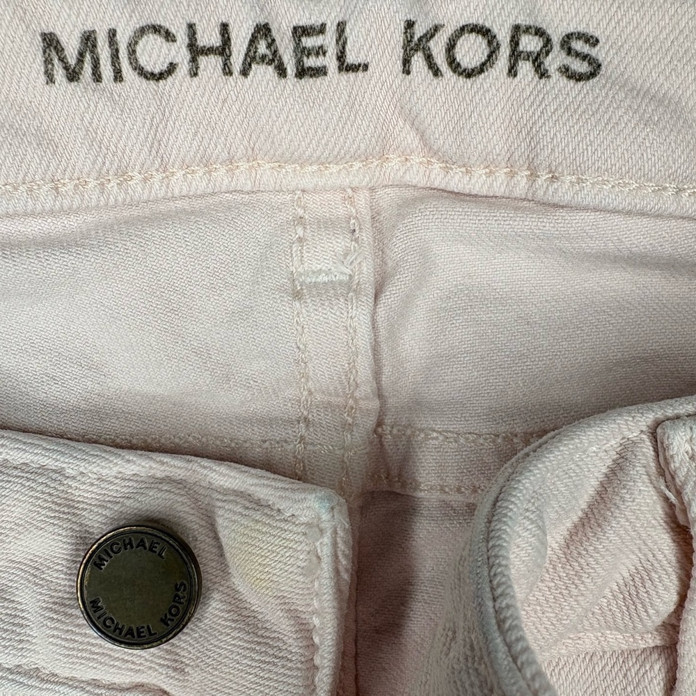 Michael Kors Women’s Light Pink Skinny Denim Pants Size 2 - Picture 6 of 7